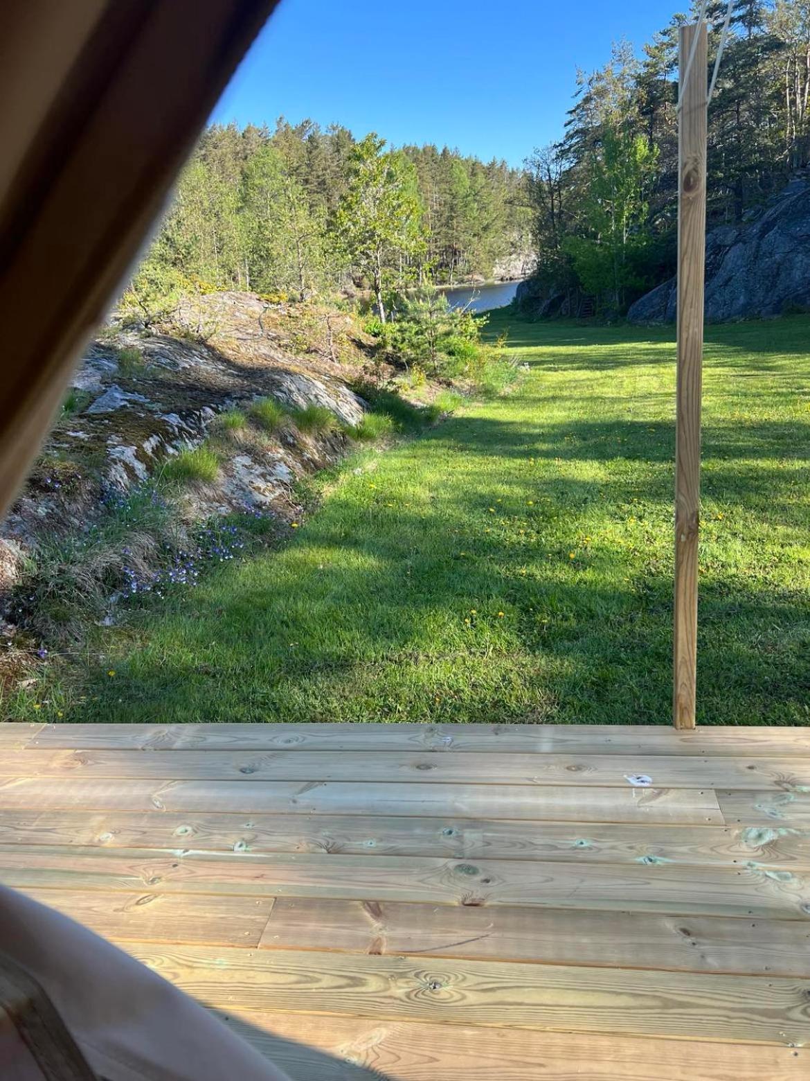 Hommen Gard Glamping Otel Risør Dış mekan fotoğraf
