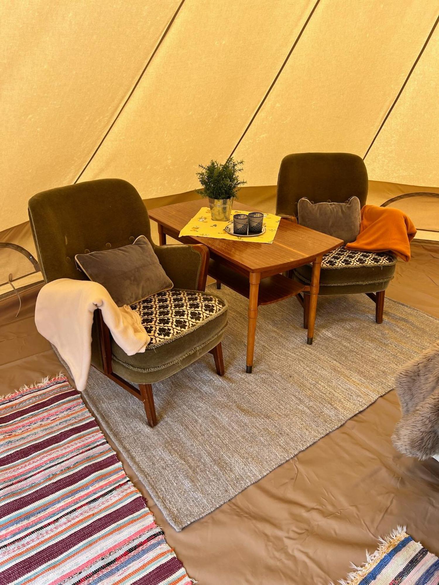 Hommen Gard Glamping Otel Risør Dış mekan fotoğraf