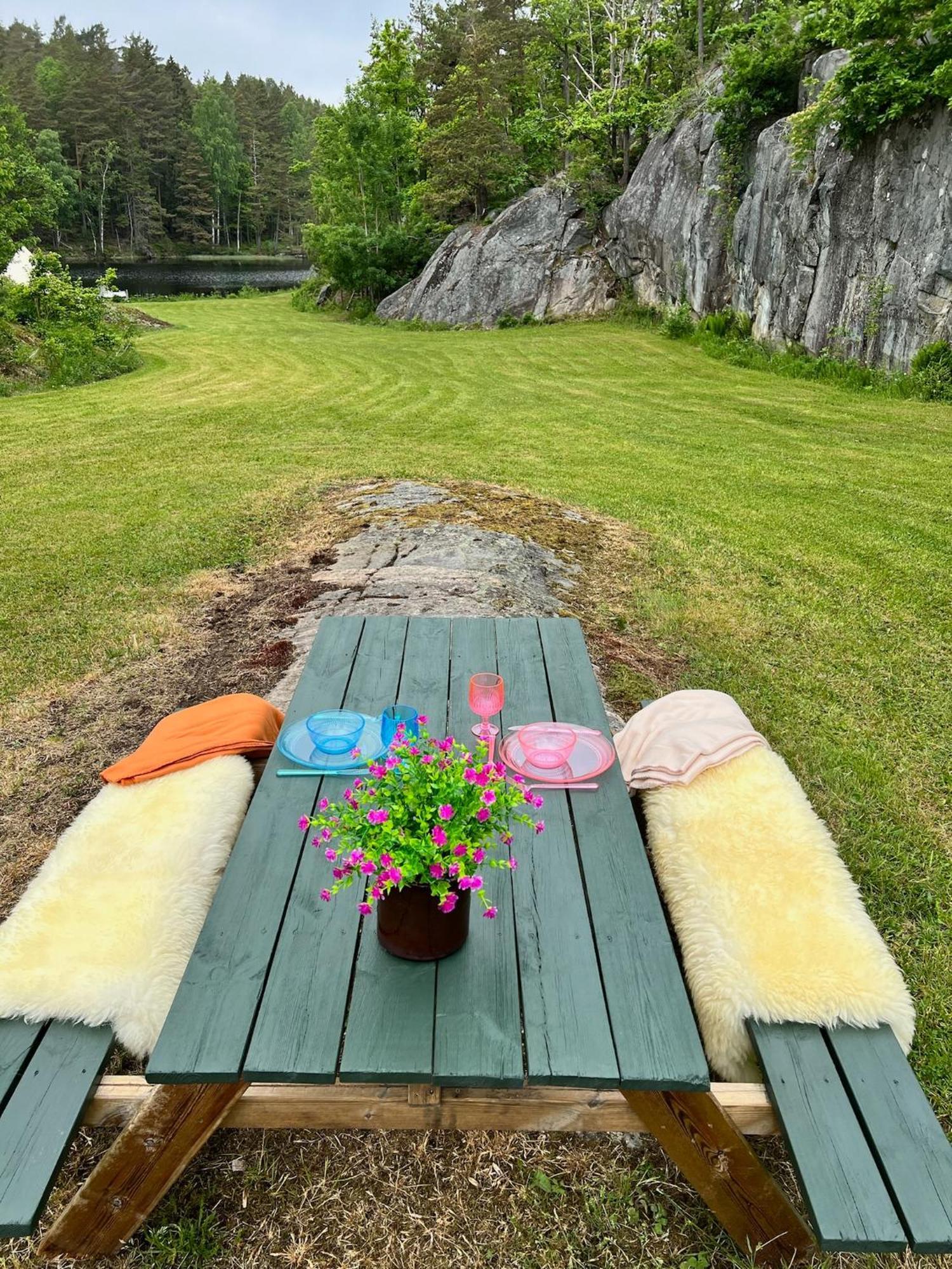 Hommen Gard Glamping Otel Risør Dış mekan fotoğraf